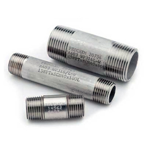 Nickel Alloy 200 Threaded Pipe Nipples