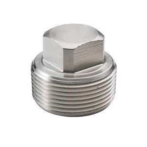 Nickel Alloy 200 Threaded Plug